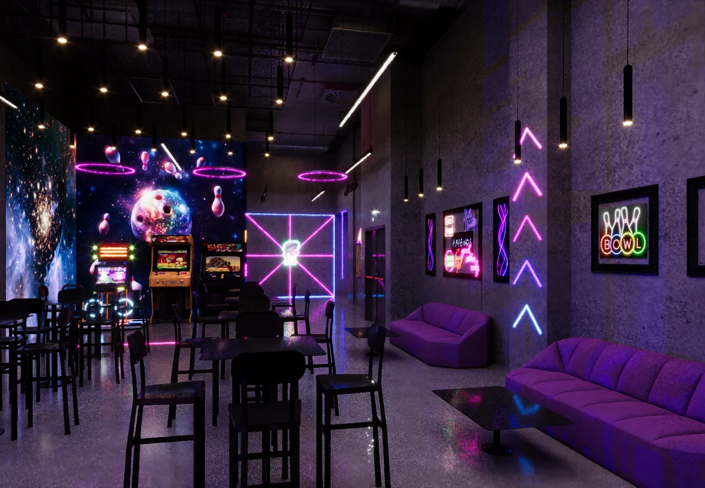 Gravity Code Family Entertainment Center | City Center Almaza design 6
