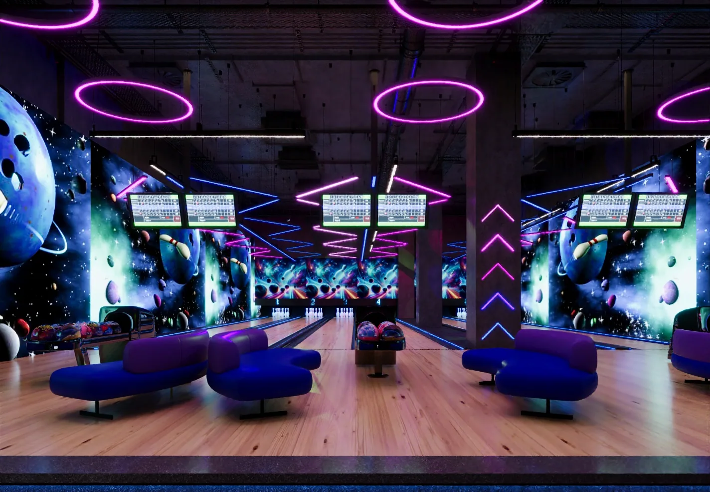 Gravity Code Family Entertainment Center | City Center Almaza design 10