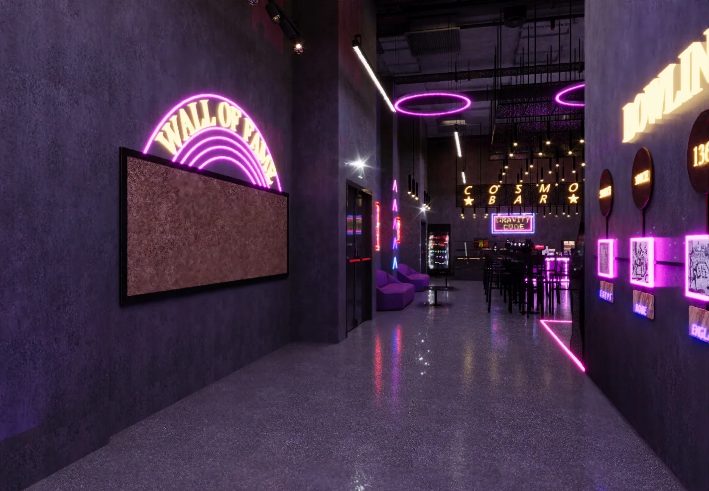 Gravity Code Family Entertainment Center | City Center Almaza design 11