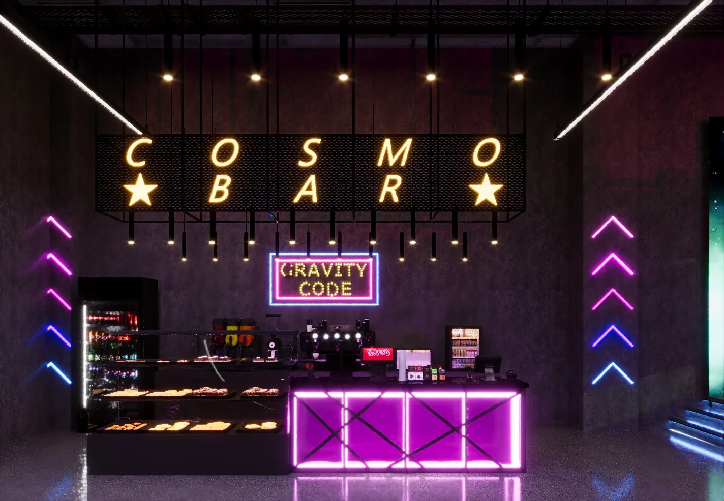 Gravity Code Family Entertainment Center | City Center Almaza design 12
